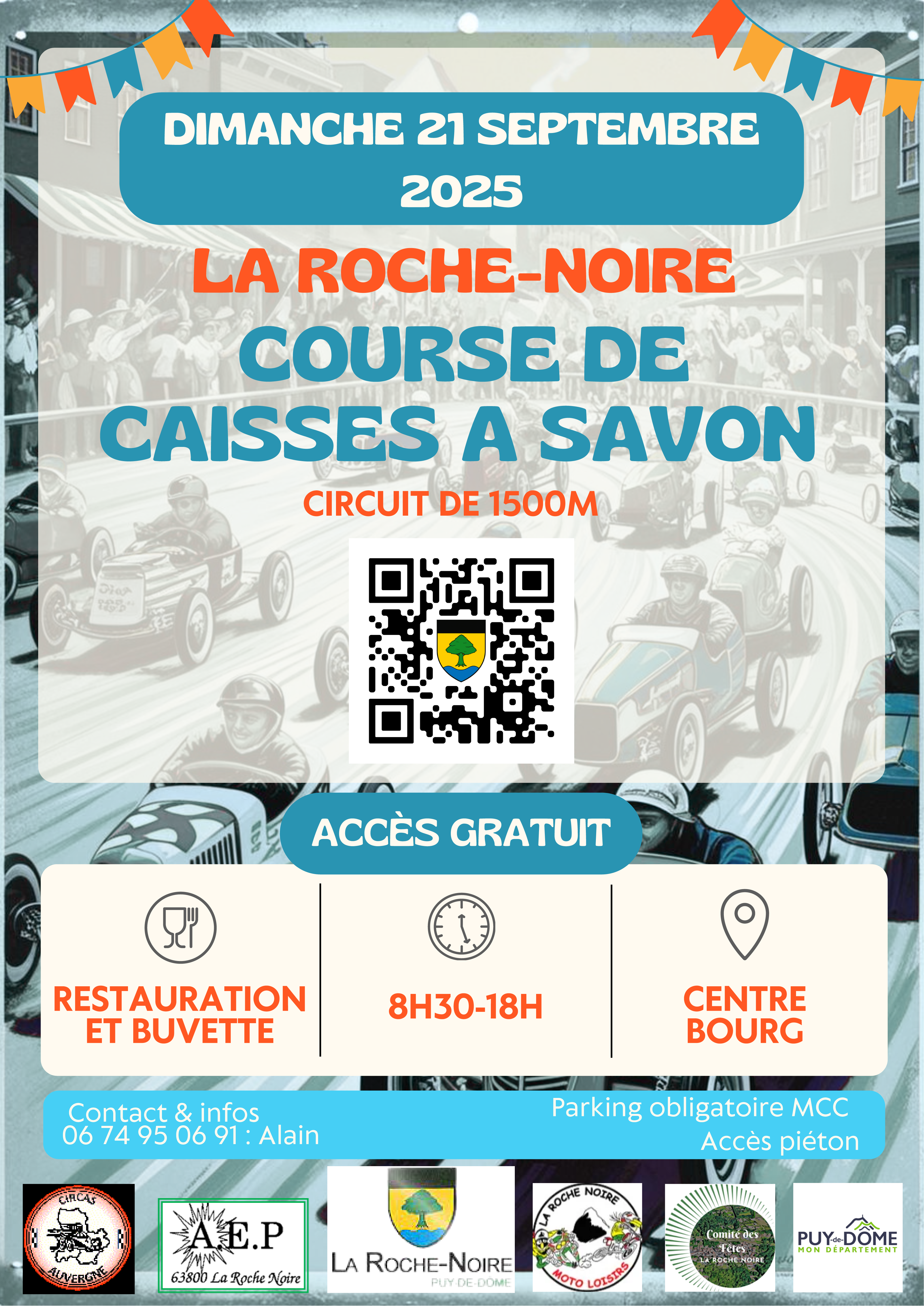 Course de caisse à savon